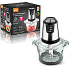 Подрібнювач кухонний 800Вт, 2л, RAF R7009 / Чоппер / Блендер подрібнювач для кухні / Міні комбайн, фото 10