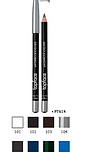Олівець для очей водостійкий Topface Waterproof Eyeliner PT614 No101 1.14 г, фото 3
