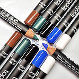 Олівець для очей водостійкий Topface Waterproof Eyeliner PT614 No101 1.14 г, фото 4