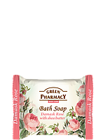Туалетне мило Дамаська троянда з олією  ши 100г Green Pharmacy