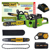 Аккумуляторная цепная пила ProСraft PKA-40Li