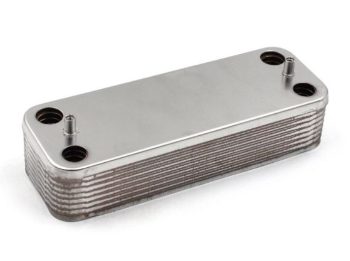 Теплообмінник ГВП підходить для Ariston, Demrad, Protherm 16 пластин (17B2071606)