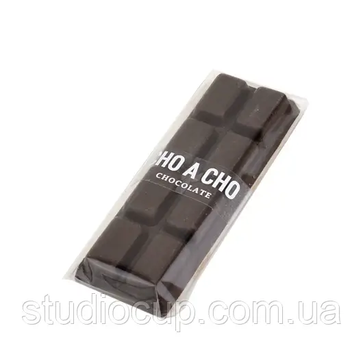 Шоколад бельгійський CHO A CHO "Чорний" Популярна 30г