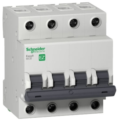 Автоматичний вимикач EZ9F34432 4P 32A C Easy9 Schneider Electric