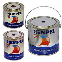Краска HEMPALIN ENAMEL, тёмно-коричневая (Brown), 0,2/0,75/2,5 л, Hempel.
