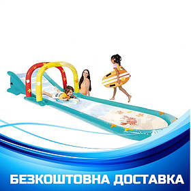 Надувний ігровий центр дитячий "Водна гірка для серфінгу" (561-137-99) Intex 56167