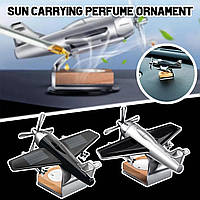 Сувенір модель літака анімація в машину. Solar Airplane. Автомобільний дифузор ефірної олії 2