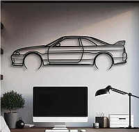 Почувствуйте легенду! Панно с Nissan Skyline R33 GTST - динамичный авто декор!