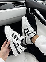 Adidas Forum White Black New