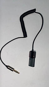 Автомобільний Bluetooth-ресивер Essager EB01 (Bluetooth 5.0, AUX 3.5 мм, USB живлення)