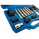 Набір для ремонту генератора VERKE 13ел. V86220 для монтажу і демонтажу генераторів, фото 2