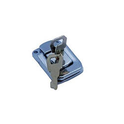 Замок з ключем А-069 срібний