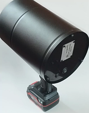 Прожектор світлодіодний Зенітний пошуковий дистанцією до 2000 метрів акумуляторний ручний ЗПРм-45, фото 3