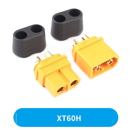 Комплект силових роз'ємів XT60H (папа+мама+ковпачки)