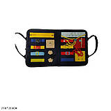 Логіка — сумка XX2723, тактильні, розвивальні вправи, з фетру, фото 2