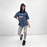 Жіноча футболка вільного крою "Do good" (Туреччина) Норма та батал, фото 10