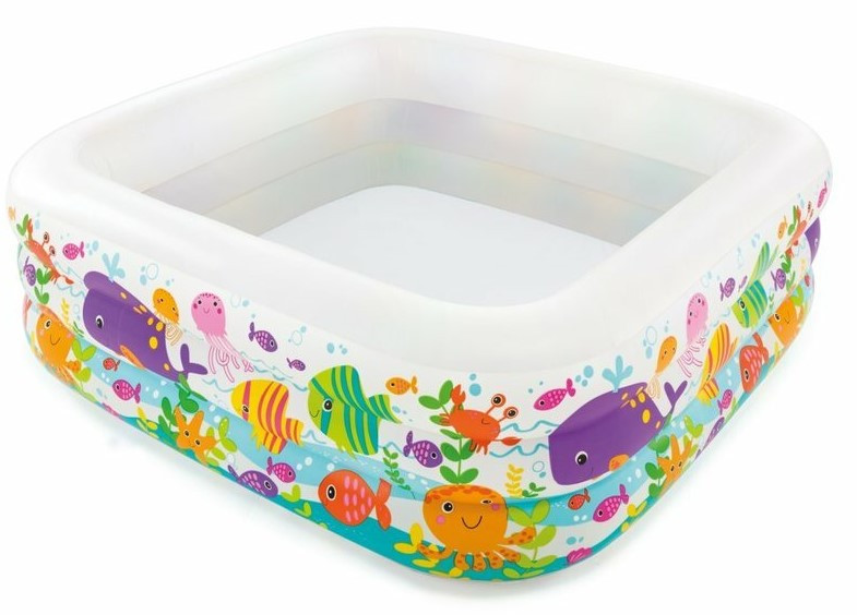 Дитячий надувний басейн "Акваріум", фото 1