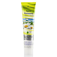 Крем для нежной кожи лица и шеи, с ромашкой, коллагеном и эластином, Face Cream, Belle Jardin, 125 мл