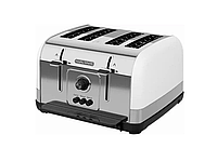 Тостер на 4 тосты Morphy Richards Venture 240134 1800вт. 7 режимов. Нержавеющая сталь