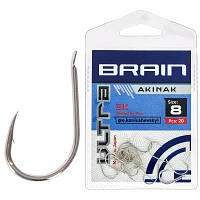 Крючок Brain fishing Ultra Akinak 8 (20шт/уп) (1858.52.55) p