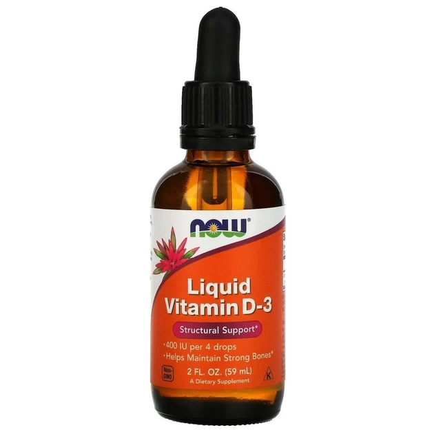 NOW Liquid Vitamin D-3 (59 ml)