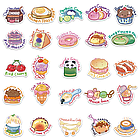 Вінілові стікери з милими ілюстраціями їжі, фото 7