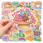 Вінілові стікери з милими ілюстраціями їжі, фото 4