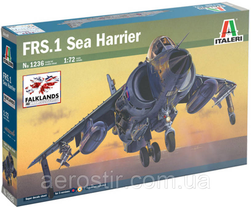 Sea Harrier FRS.1 1/72 Italeri 1236