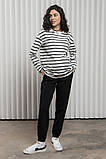 Чорні спортивні штани для вагітних DIDO TR-21.051 Юла мама, фото 4
