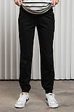 Чорні спортивні штани для вагітних DIDO TR-21.051 Юла мама, фото 5