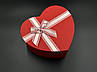 Коробка подарункова "Серце". Колір червоний. 21х9см. 3шт/комплект., фото 3