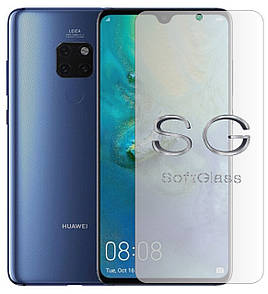 М'яке скло для Huawei Mate 20 на екран поліуретанове SoftGlass