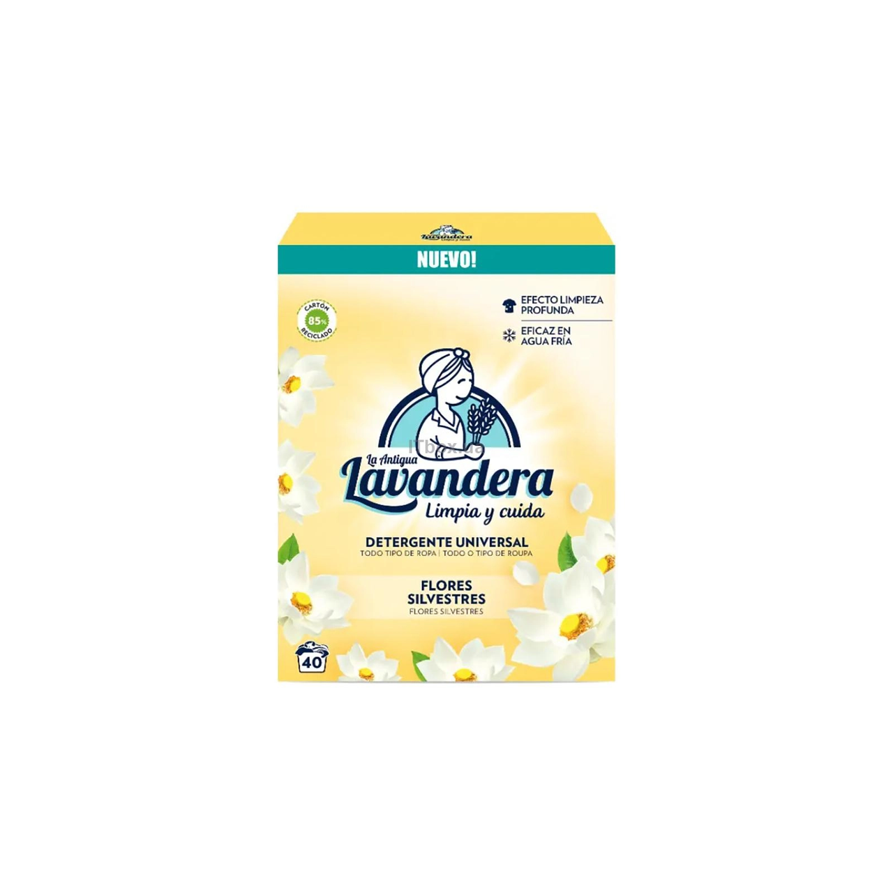 Пральний порошок Lavandera Flores Silvestres універсальний на 40 прань 2,2 кг