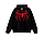 Толстовка Олімпійка Худі спайдермен людина-павук у стилі Харадзюку р. M L XL чорна, фото 4