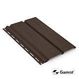 Софіт GARMAT панель перфорована, темно-коричневий (8019), 3 м, фото 2