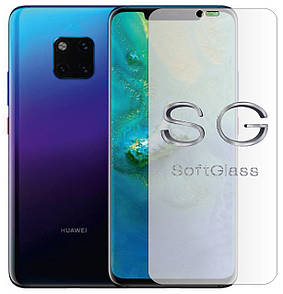 М'яке скло для Huawei Mate 20 pro на екран поліуретанове SoftGlass