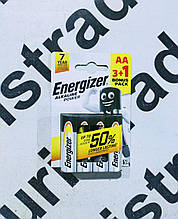 Батарейка R06 Energizer AA (бл-3+1шт.) 302103 Ціна за 1 шт. Продаж упаковкою (4 шт.)