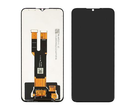Дисплей для Nokia C32 з сенсорним склом (Чорний) Оригінал Китай