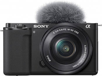 Sony ZV-E10 + 16-50 mm f/3.5-5.6 OSS do video blogs