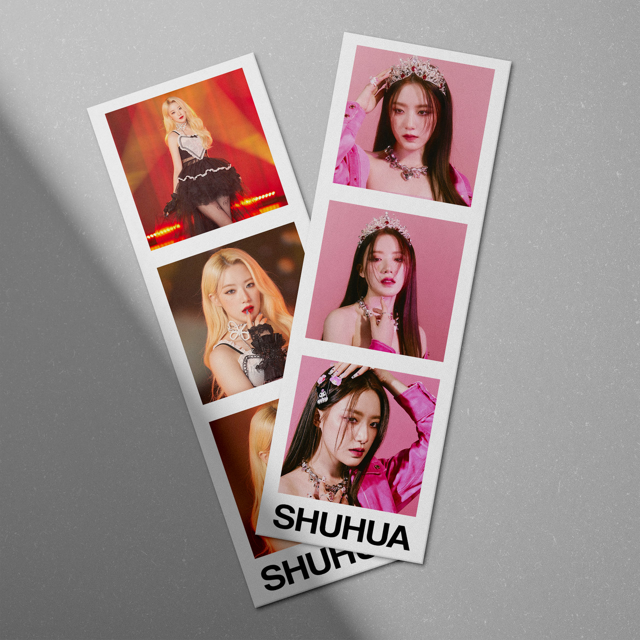 Набір фотостріпів (G)I-DLE Shuhua №1 8 штук
