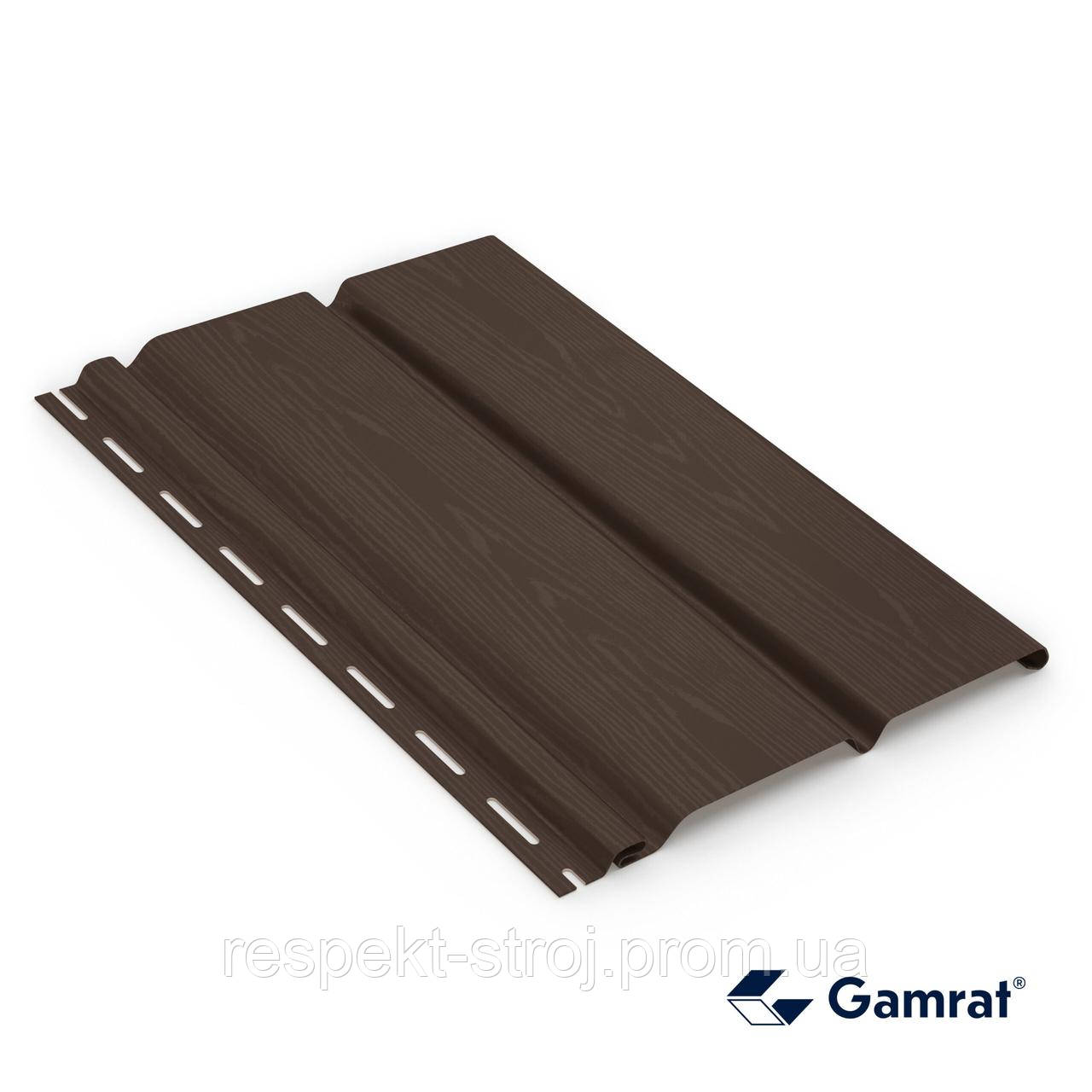 Софіт GARMAT панель не перфорована, темно-коричневий (8019), 3 м