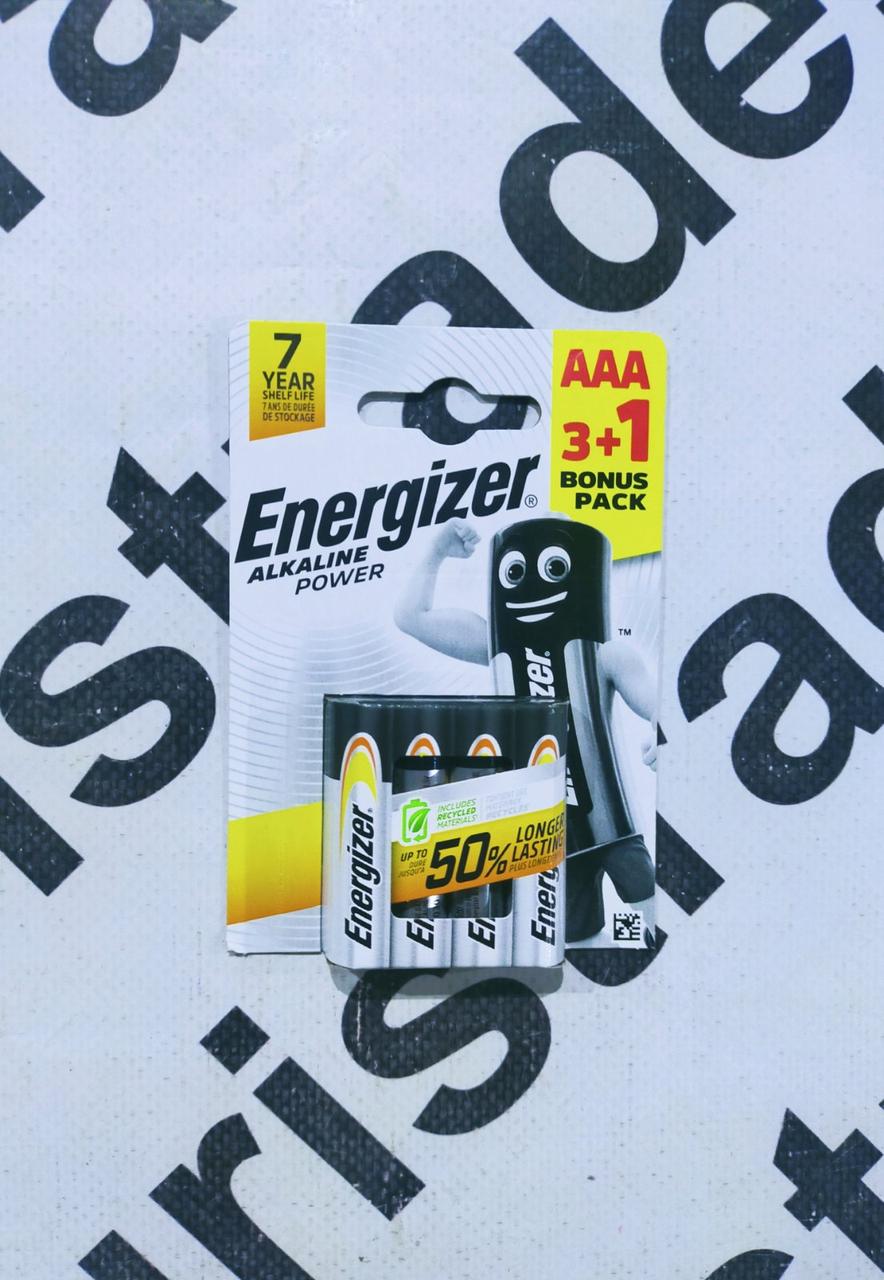 Батарейка R03 Energizer AAА (бл-3+1шт.) 302097