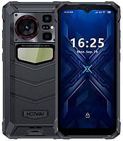 Смартфон HOTWAV W11 Black 6\256GB NFC 20800mAh зарядка 33W фонарик 280 люмен