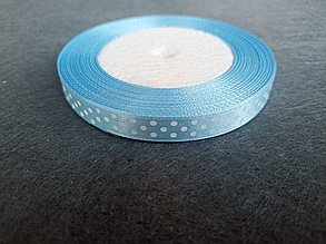 Стрічка атласна в горошок 1см (23м)