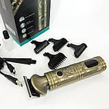 Машинка для стрижки чоловіча VGR, Бритва тример для чоловіків Бритва тример бороди GQ-33, фото 2