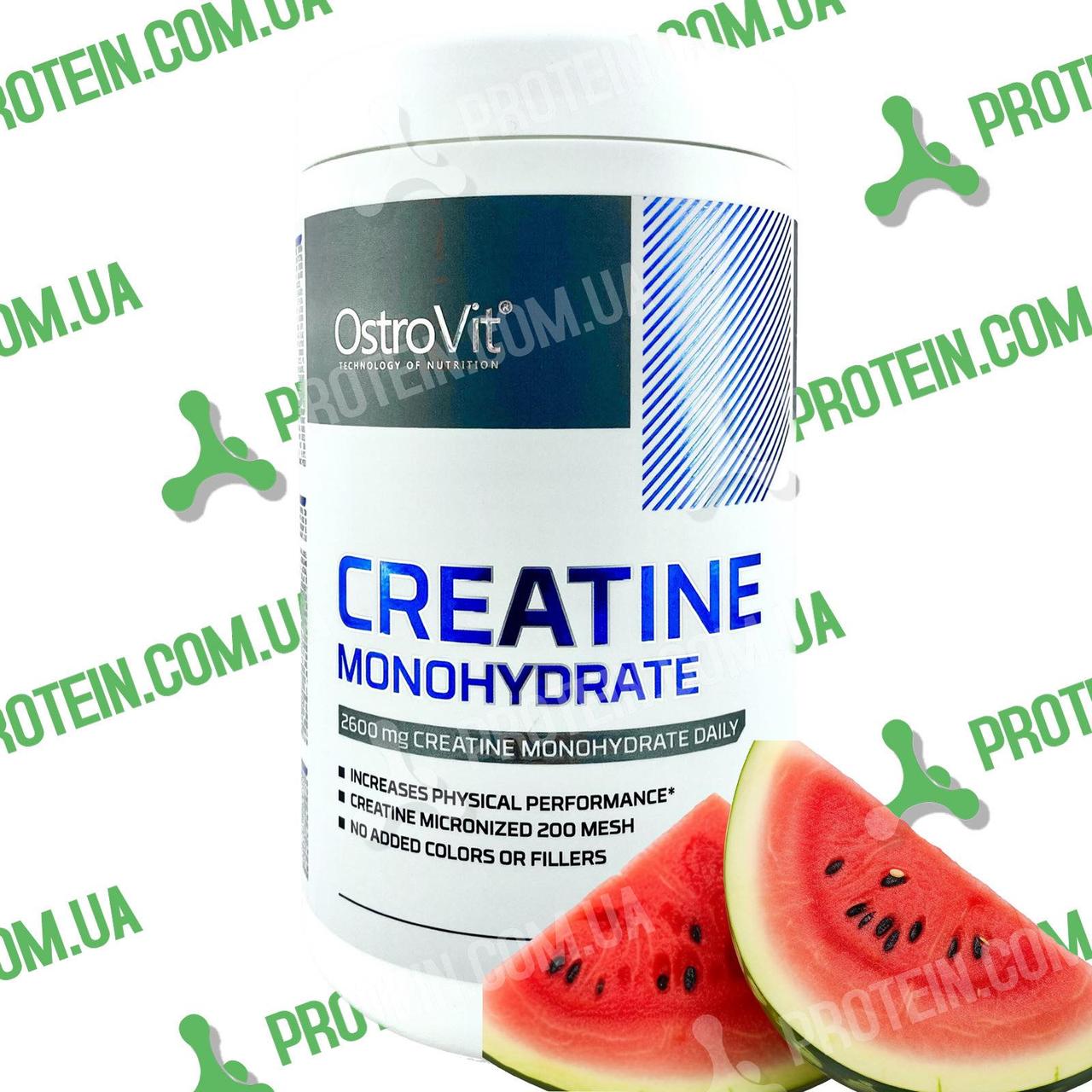 Моногідрат Креатину OstroVit Creatine 500 г Кавун Watermelon