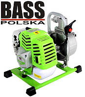 Мотопомпа для чистої води Bass Polska BP-7902 10м3/г, глибина 7м, натиск 20м