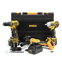 Набор 3в1 АКБ DeWalt 36V (Шуруповерт DCD800P1T + Болгарка DCG405P1T + Гайковерт DCF894P1T) Набор 3в1 АКБ DeWal