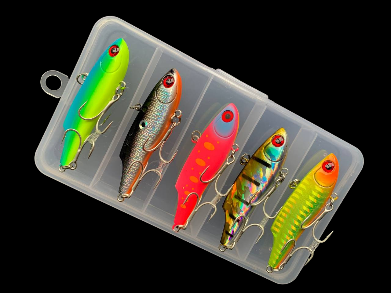 Воблер Ратлін VIBe Columbia 70S (Maria Slice 70) (Набір 5шт + коробка), фото 1