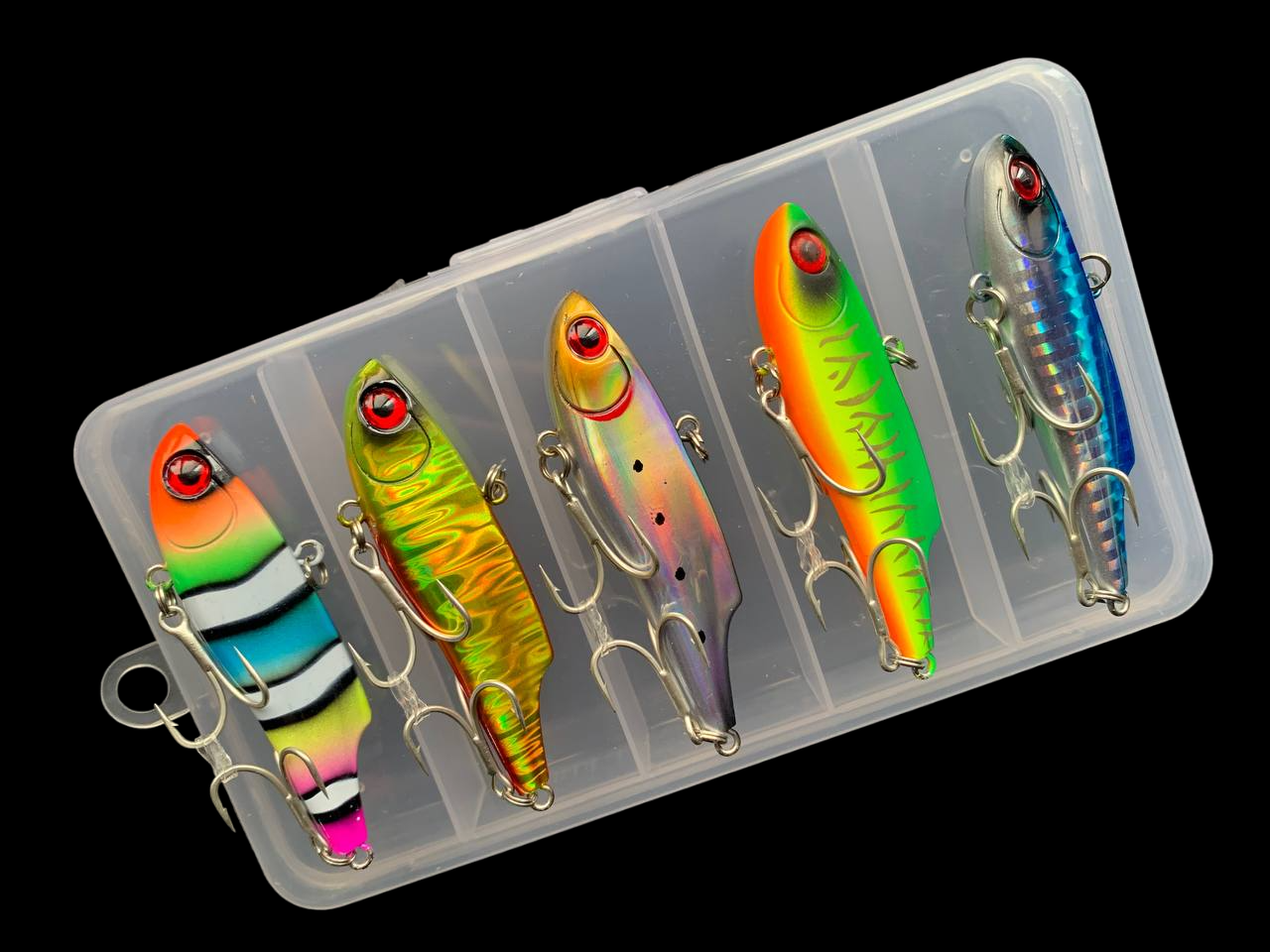 Воблер Ратлін VIBe Columbia 70S (Maria Slice 70) (Набір 5шт + коробка), фото 1